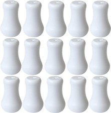20pcs White Plastic Cord Tassel Window Blind Cord Knobs Drops Pull End for Roman