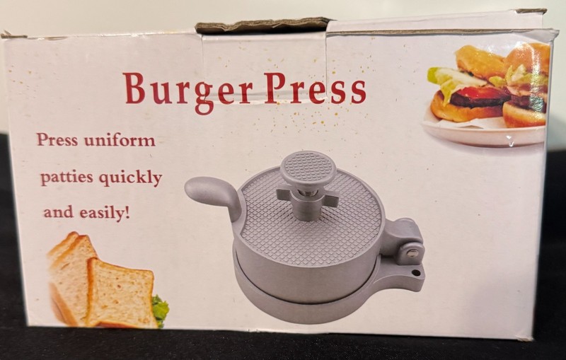 OAMCEG 3/4 LB Burger Press Hamburger Patty Maker Nonstick Kitchen BBQ Tool