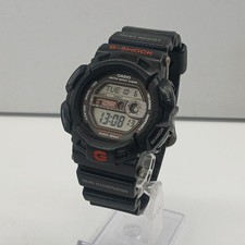 CASIO G-9100 G-SHOCK GULFMAN Digital Men's Watch Black Used From Japan