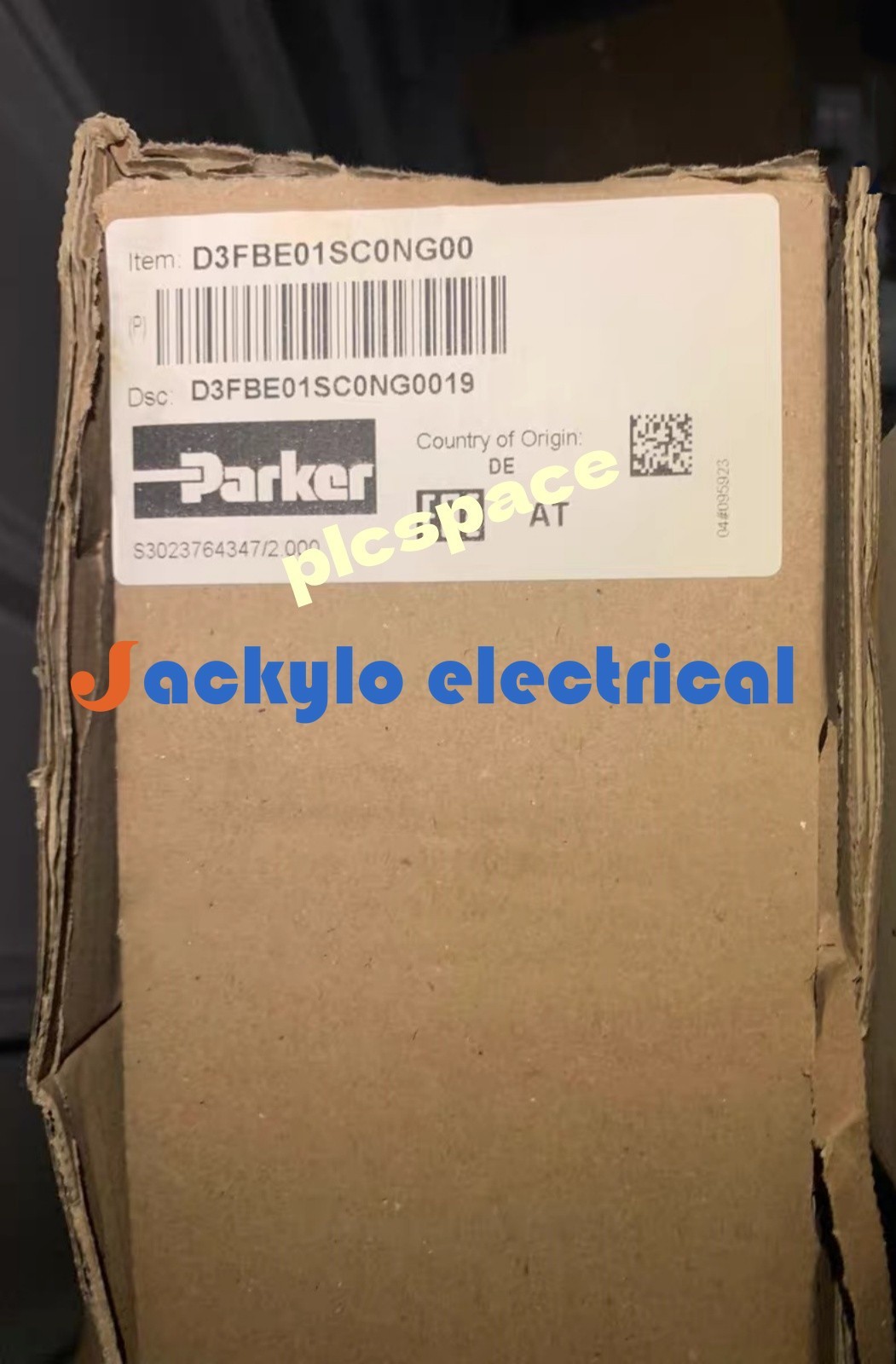 Parker D3FBE01SC0NG00 Proportional Valve brand new DHL/FedEx