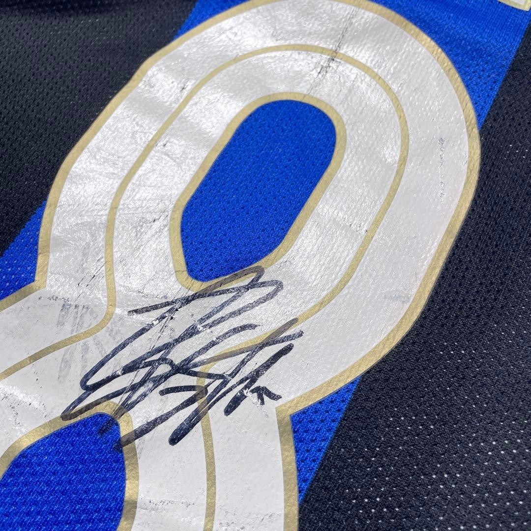 Zlatan Ibrahimović #9 Inter Milan 08-09 Home L/S Nike XL(US L