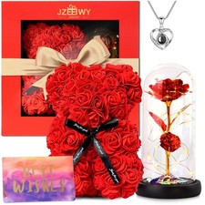 JZEEIWY Handmade Gifts for Her Anniversary Romantic,Gorgeous Birthday Gifts U...