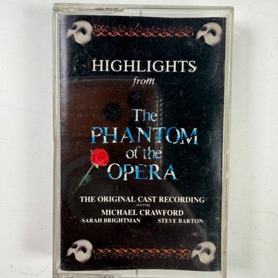 Andrew Lloyd Webber Phantom of the Opera Cassette 1987 Polydor CrO2