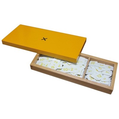 Bartl Multiplikationskasten aus Holz Lernmittel Montessori-Bildungskonzept