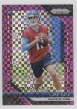 2018 Panini Prizm Rookie Purple Power Prizm 28/49 Luke Falk #285 ty0
