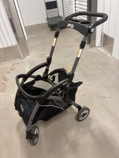 Graco Single Stroller Frame w/ Cup Holder Tray Storage Basket Black/Gray