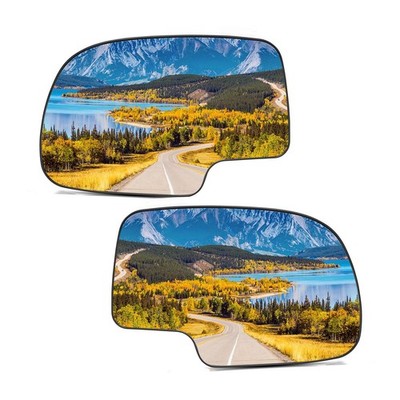 Heated Mirror Glass for 01-]06 GMC Sierra 2500 HD Driver & Passenger Side