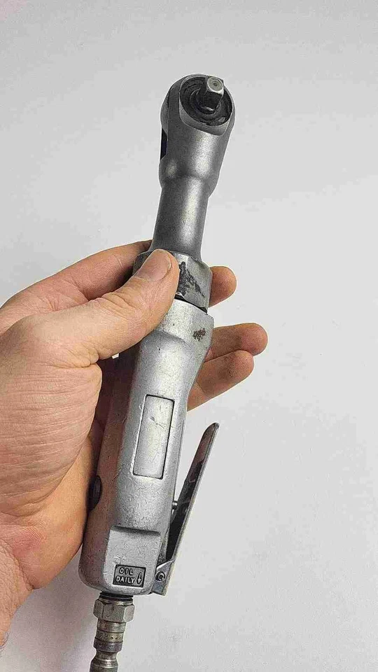 "Llave de trinquete neumática Chicago vintage de velocidad de aire de 3/8""" Foto 4 de 4