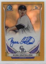 2014 Bowman Draft Chrome Pick Gold Refractor 9/50 Ryan Castellani Auto 1lq2