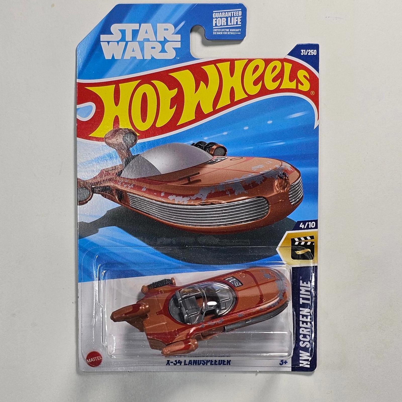 Hot Wheels Star Wars X-34 Landspeeder 31/250 HW Screen Time 4/10