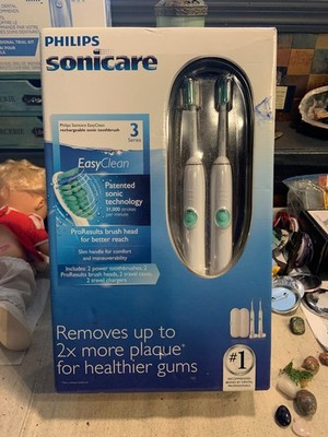 Philips Sonicare EasyClean HX6552/75 Sonic Toothbrushes- Series 3- New /Sealed