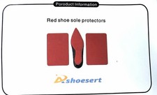 Ashoeset Red Bottoms Shoe Sole Protector, 4 Pcs 8.0" 4.5", 4 -2 Pairs