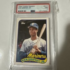 1989 Topps Traded #41T PSA 7 Griffey JR Rookie card