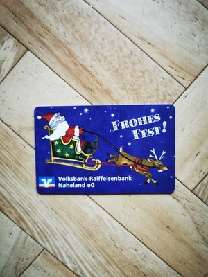 RAR!!! Free SMS Card - VR BANK Naheland - FROHES FEST - 20 SMS - VOLL + TOP!!!