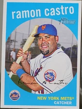 2008 Topps Heritage Baseball Ramon Castro #542 NM