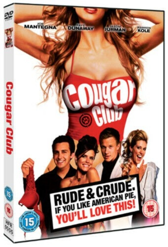 Cougar Club DVD FREE SHIPPING