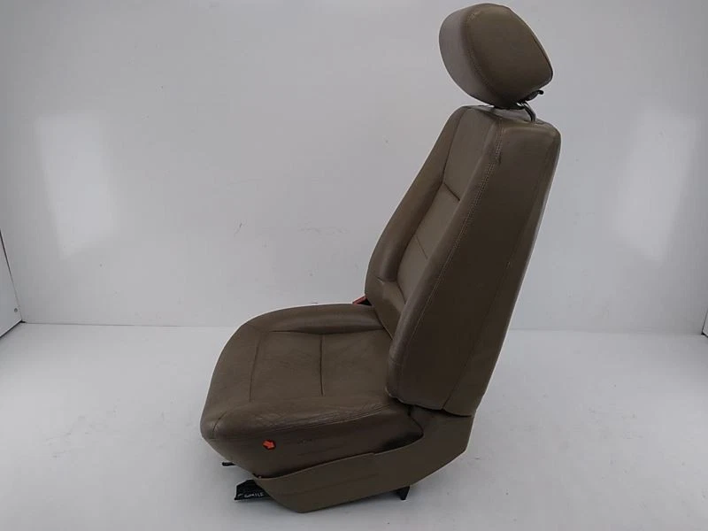 Asiento delantero izquierdo de cuero marrón LAND ROVER DISCOVERY 1 I para conductor 96-04 97 98 99 00 Foto 2 de 4