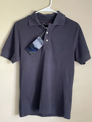 HYDROGEN Distressed (Tops) Men's Size XS Black Polo Shirt