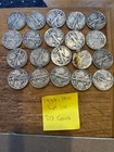 Walking Liberty Half Dollar Lot #114 Lot Of 20 1937-1941 90% silver ($10 face)
