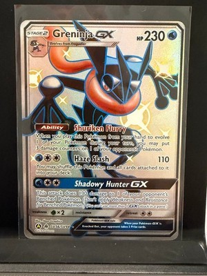 Greninja GX Shiny Holo Rare Hidden Fates: Shiny Vault SV56/SV94