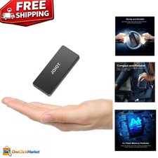 Travel-Friendly 120GB Portable SSD - Shockproof & High-Speed Storage Solution
