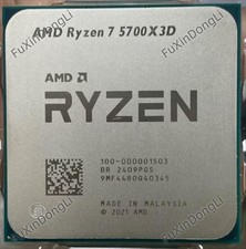 AMD Ryzen 7 5700X3D 3.0GHz 8 Core CPU 105W Socket AM4 Support B450 B350 X370