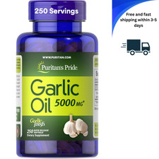 Pure Garlic Pills 5000MG Most Powerful Antibiotic Heal All Infection Herbals USA