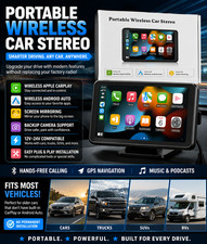 Portable Wireless Apple CarPlay Android Auto ...