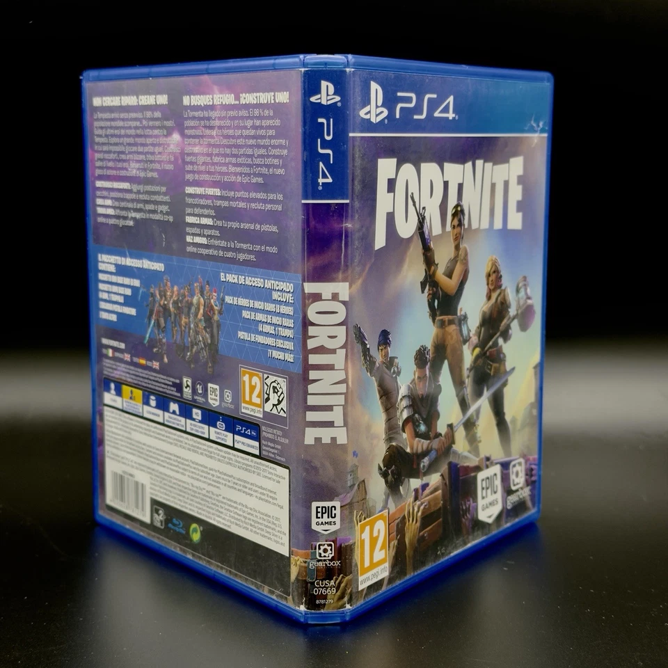 FORTNITE PS4 RARO INTROVABILE EDIZIONE FISICA SU DISCO DA COLLEZIONE COMPLETO - Immagine 4 di 4