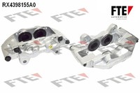 FTE Bremssattel 9291017 Gusseisen FüR Toyota Hilux 7 Pick Up 4WD KUN25 KUN15