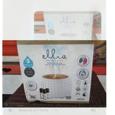 Ellia Blossom Aroma Diffuser Ceramic with Essential Oils, SoundSpa &