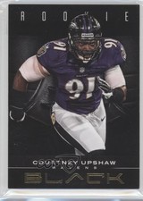 2012 Panini Black Rookie Gold 40/49 Courtney Upshaw #121 0f6
