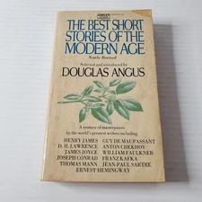 The Best Short Stories Of The Modern Age Douglas Angus 1974 Vintage Paperback 