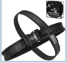 WarBull 2.25 Inch MOLLE duty Belt Size Medium 33”-37” Waist