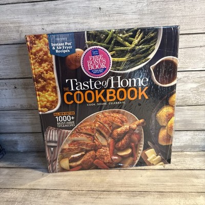 New! Taste of Home Fifth Edition Cookbook with Bonus Kitchen Hacks 1000+ Recipes