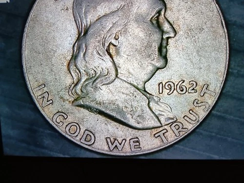 1962 D Franklin Half Dollar RPM/DDR