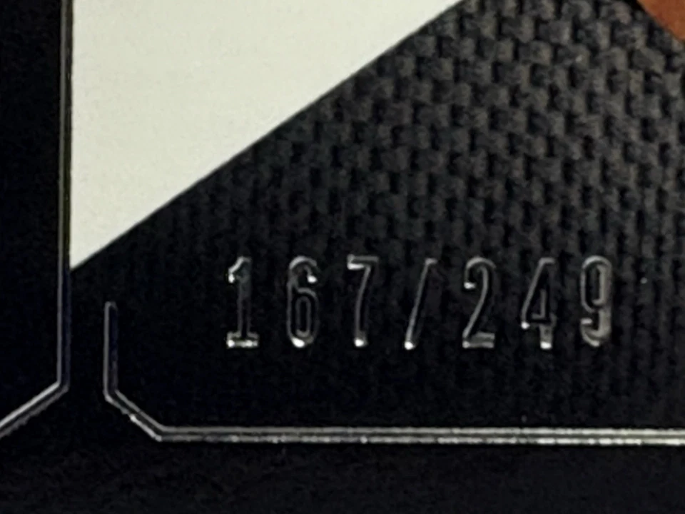 2019-20 Panini Elite Black Box SP Carsen Edwards RC Rookie 167/249 #304 Celtics - Image 3 of 3