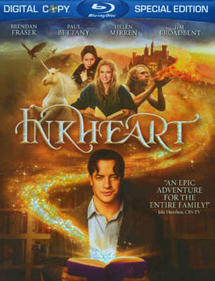 Inkheart (Blu-ray Disc, 2009, 2-Disc Set) BLU RAY & DVD..NICE..