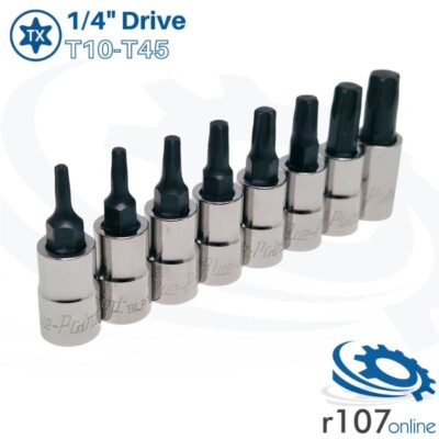 Blue Point 1/4'' Torx Steckschlüsselsatz T10-T45 - wie von Snap On verkauft
