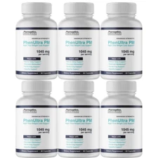 Phen Ultra PM - Night Time Weight Loss Support, 6 Pack 