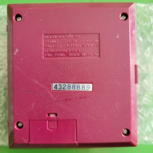 Mario Bros. Game and Watch Nintendo 1983 Tested Working MW-56 Retro - Picture 5 of 8