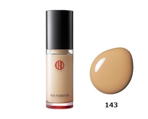 Koh Gen Do Aqua Foundation Liquid type/SPF25 PA++ color 143 ocher tone 30ml