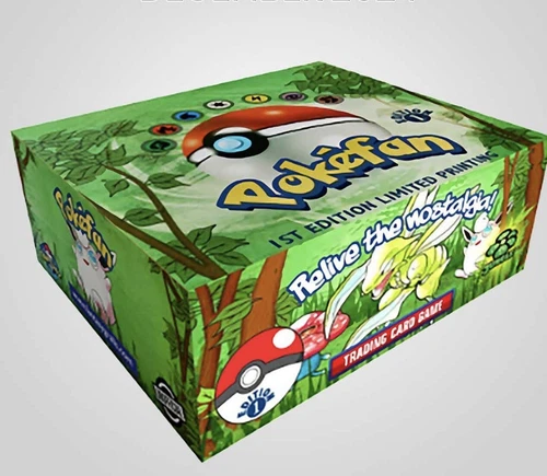 Pokemon - Mini Cards 1st Edition Jungle Set Booster Packs -Mini Novelty Gift Set