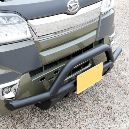 Barra protectora delantera para DAIHATSU 2015- Hijet S500P S510P negro mate JDM NUEVO - Imagen 3 de 6