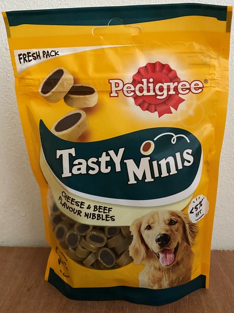 pedigree cheesy nibbles