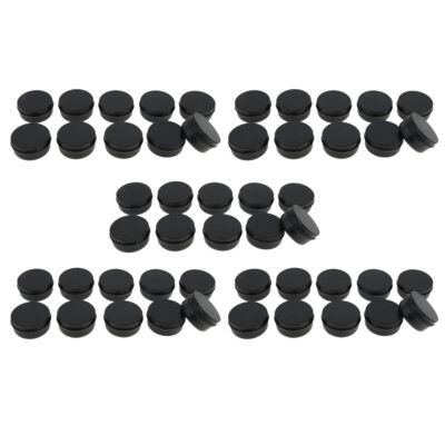 Posten 50 Stück Tragbare Mini 30g Aluminium Blech Gläser Dosen Reise Dosen Kerzen Box