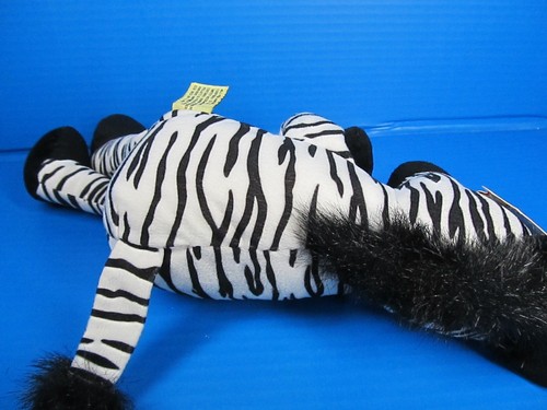 Vintage Target Cuddle Zone sitzendes Zebra Regal Sitter Plüsch mit Etikett 16 Zoll - Bild 8 von 11