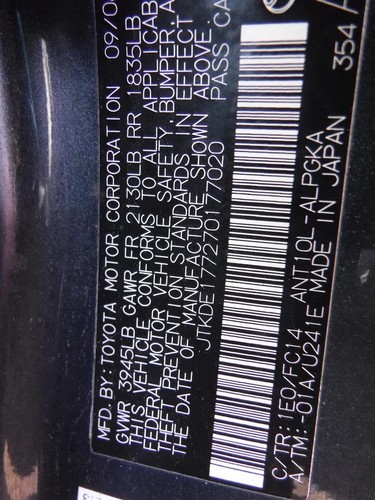 Used Transmission Control Module fits: 2007 Scion Scion tc Transmission under co - Picture 7 of 8