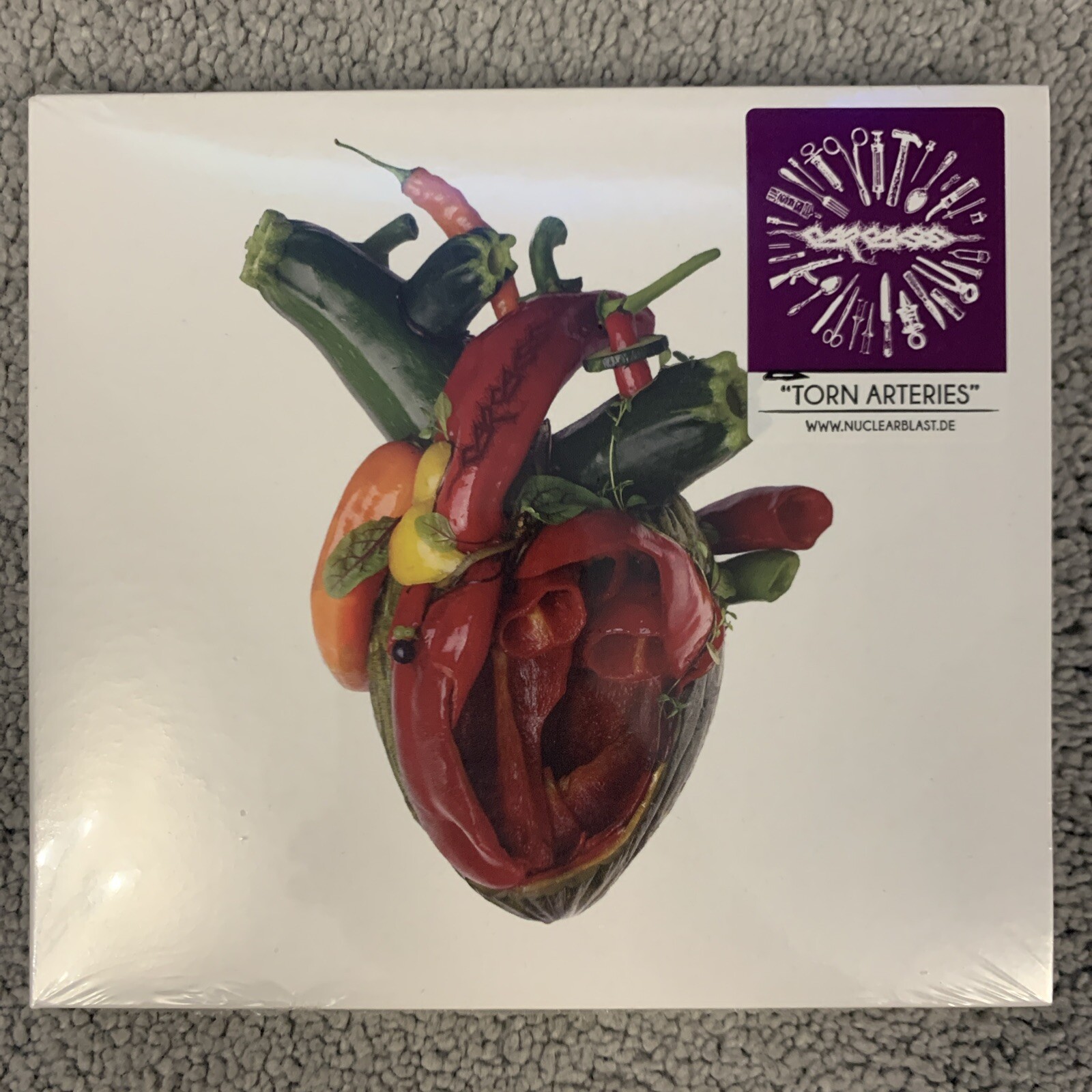 Torn Arteries by Carcass (CD, 2021) New Sealed