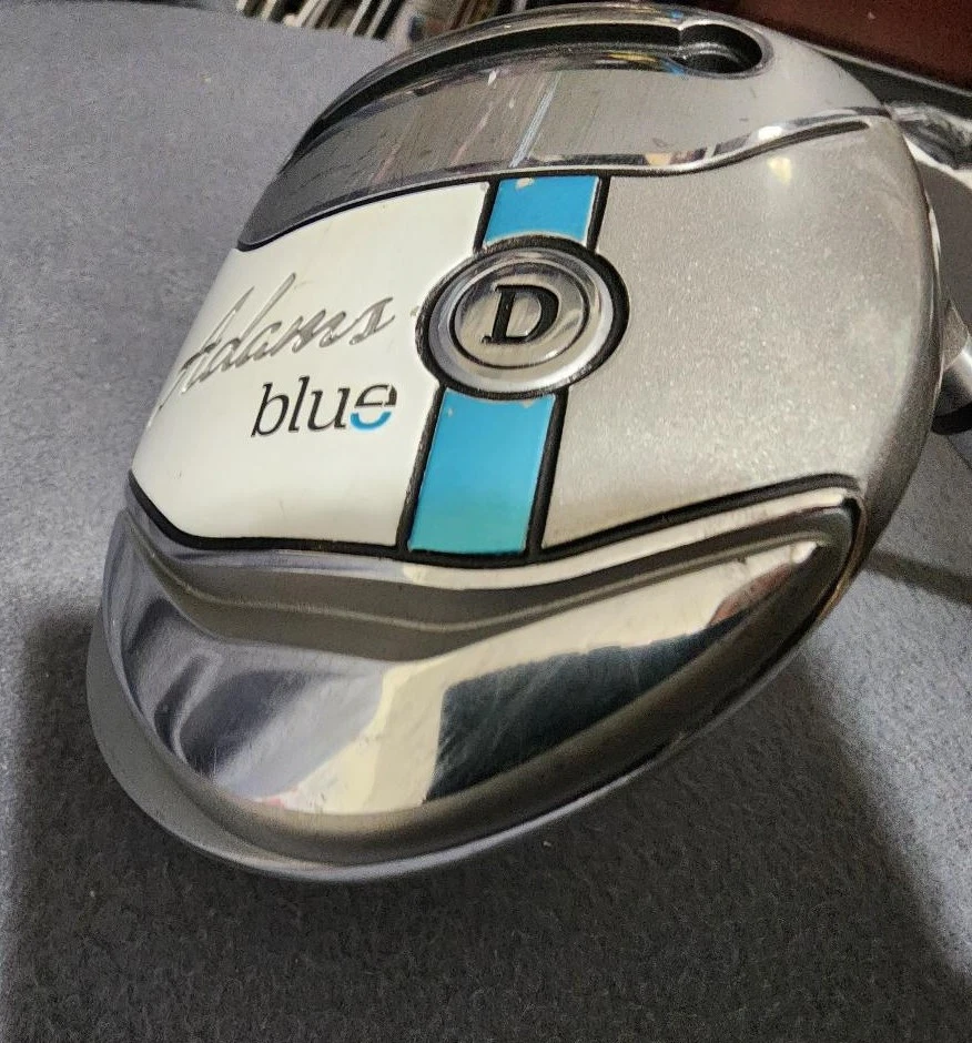 DRIVER ADAMS GOLF AZUL 12* L FLEX CON EMPUÑADURA DE GRAN TAMAÑO Foto 2 de 4